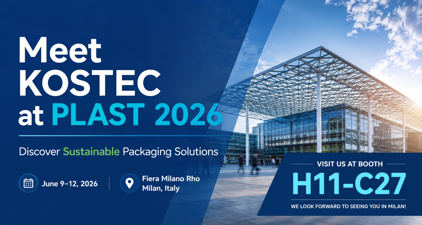Kostec Material to Exhibit at PLAST 2026 in Italy